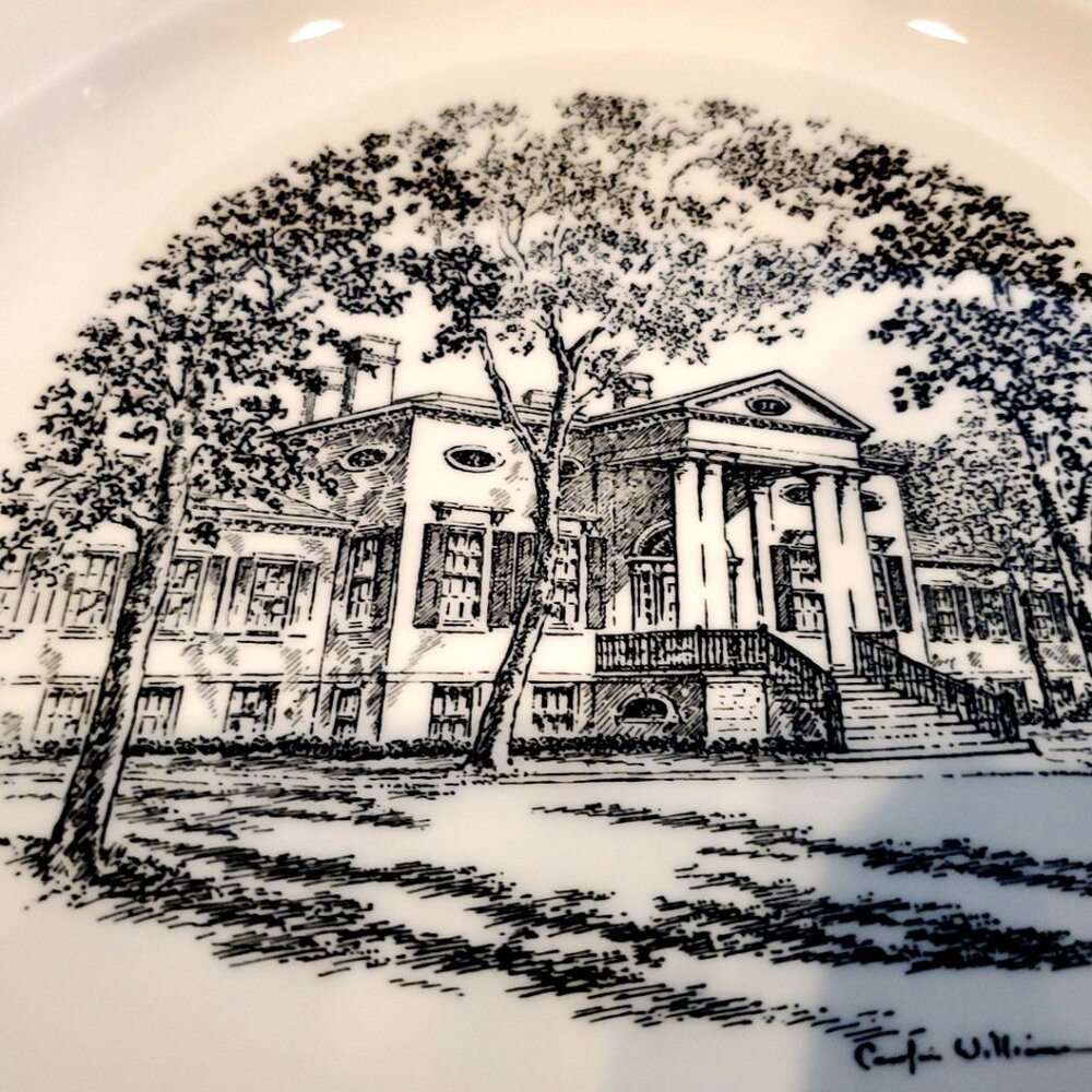 VTG 1982 Caroline Williams TAFT MUSEUM WEDGEWOOD Collector Plate 10 1/2'' - Picture 3 of 5
